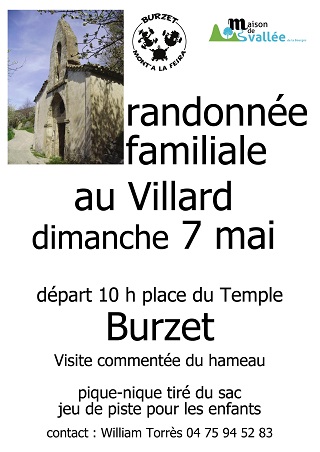 Section rando 7 mai