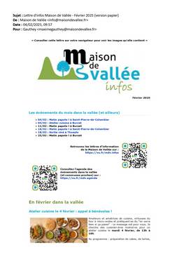 Lettre dinfos Maison de Vallée Février 2025 version papier 1 page 0001