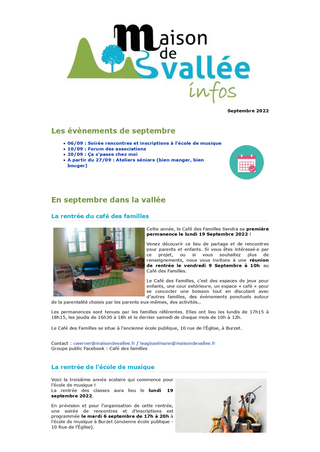 Lettre dinfos Maison de Vallée Septembre 2022 version papier page 0001
